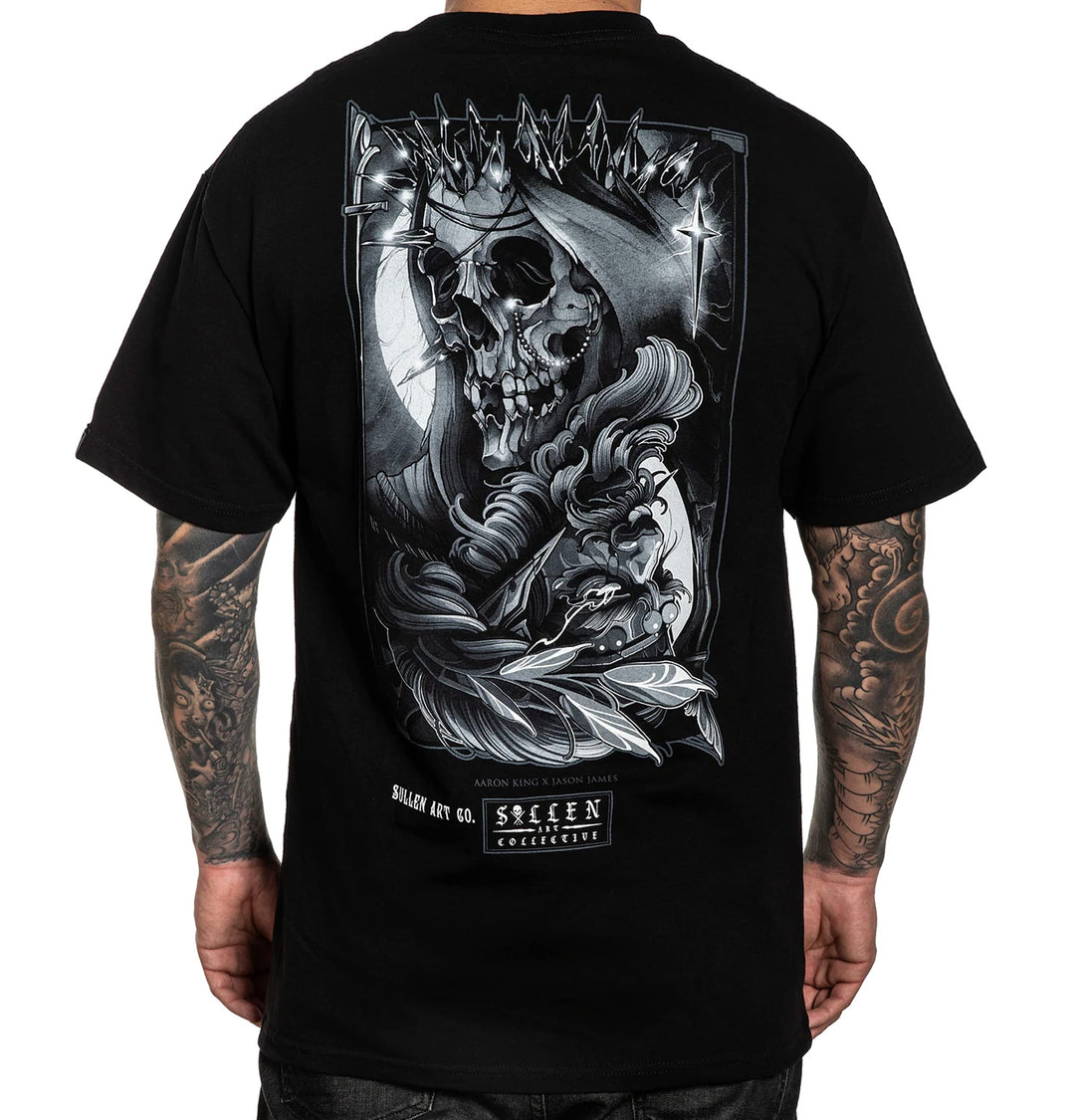 Sullen Men's Kings Die Standard Black Short Sleeve T Shirt 2XL