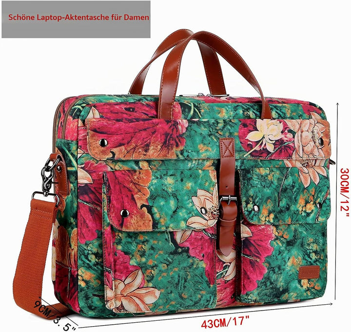 Baosha BC-07 Laptoptasche für Damen, 43,2 cm (17 Zoll), mehrfarbig Bs, Bs