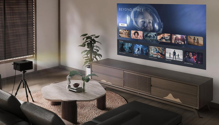 Optoma Photon Life PH31 - Full-HD Heimkino-Projektor mit 3-LED-Technik | 1.500 Lumen | modernes Desi