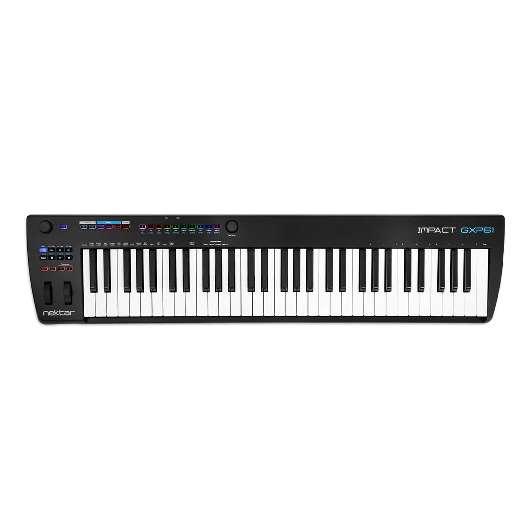 Nektar Impact GXP61 | USB MIDI Controller Keyboard with Nektar DAW Integration 61 Keys, 61 Keys
