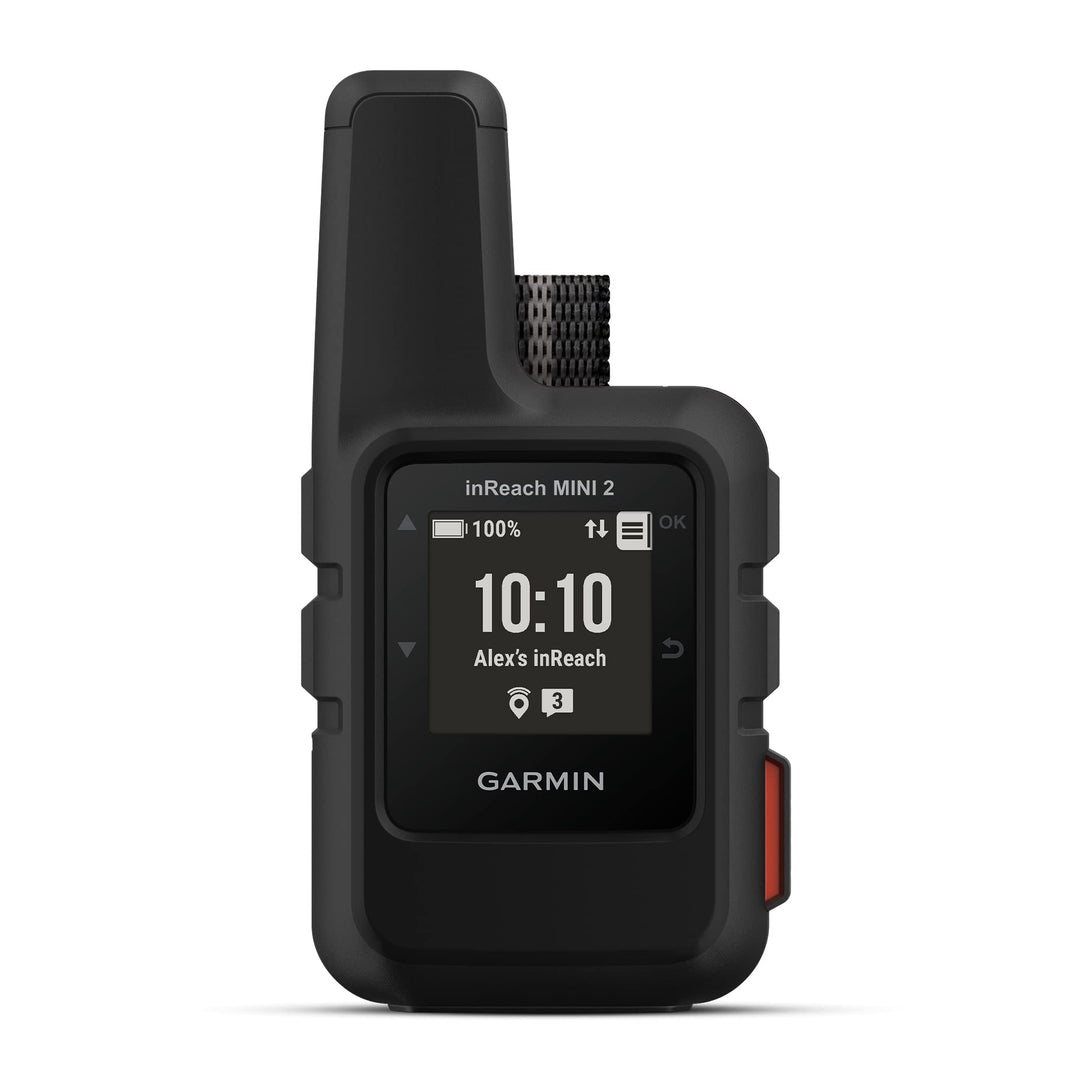 Garmin inReach Mini 2, Leichter und kompakter Satellitenkommunikator, Wandern Handheld, schwarz, Sch