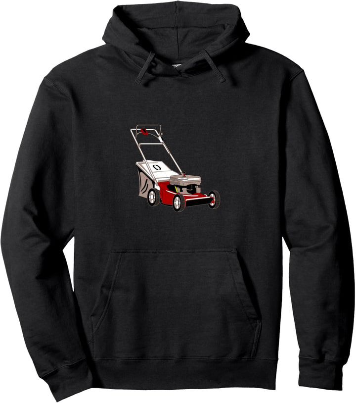 Rasenmäher schieben Pullover Hoodie