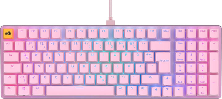 Glorious Gaming GMMK 2 Full Size (96%) – Mechanisches Gaming-Keyboard, Aluminiumrahmen, anpassbar, D