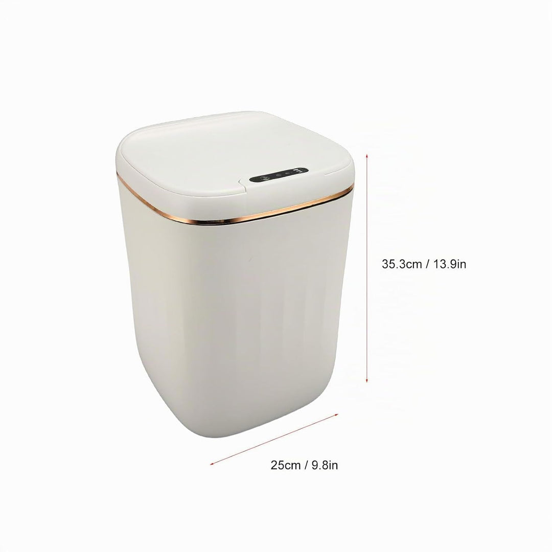 20L Berührungsloser Mülleimer, Grosse Fassungsvermögen Aufladbarer Motion Sensor Mülleimer mit Haube