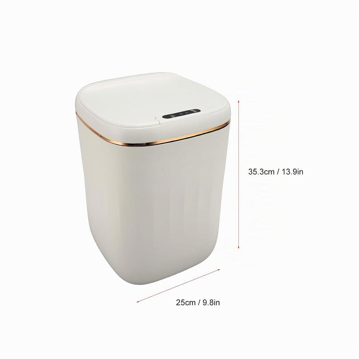 20L Berührungsloser Mülleimer, Grosse Fassungsvermögen Aufladbarer Motion Sensor Mülleimer mit Haube