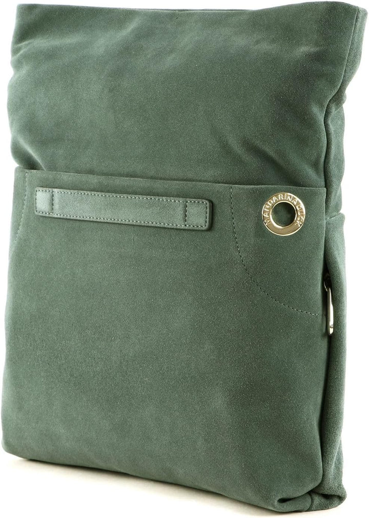 Mandarina Duck Damen Mellow Velvet Umhängetasche, 32x33x5 (L x H x W) Balsamic Green, Balsamic Green