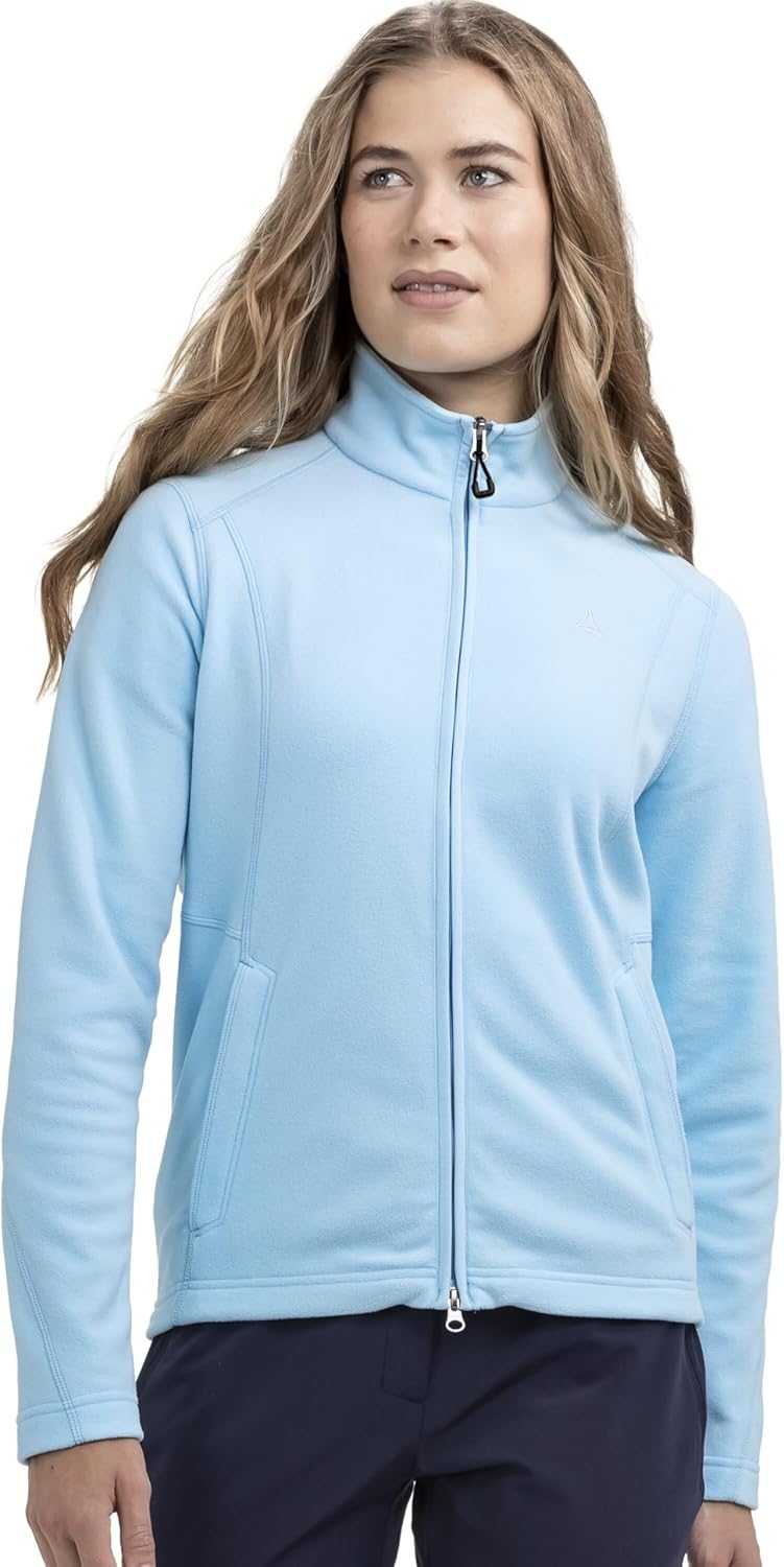 Schöffel Damen Fleece Jacket Leona3 Jacke 40 Blau, 40 Blau