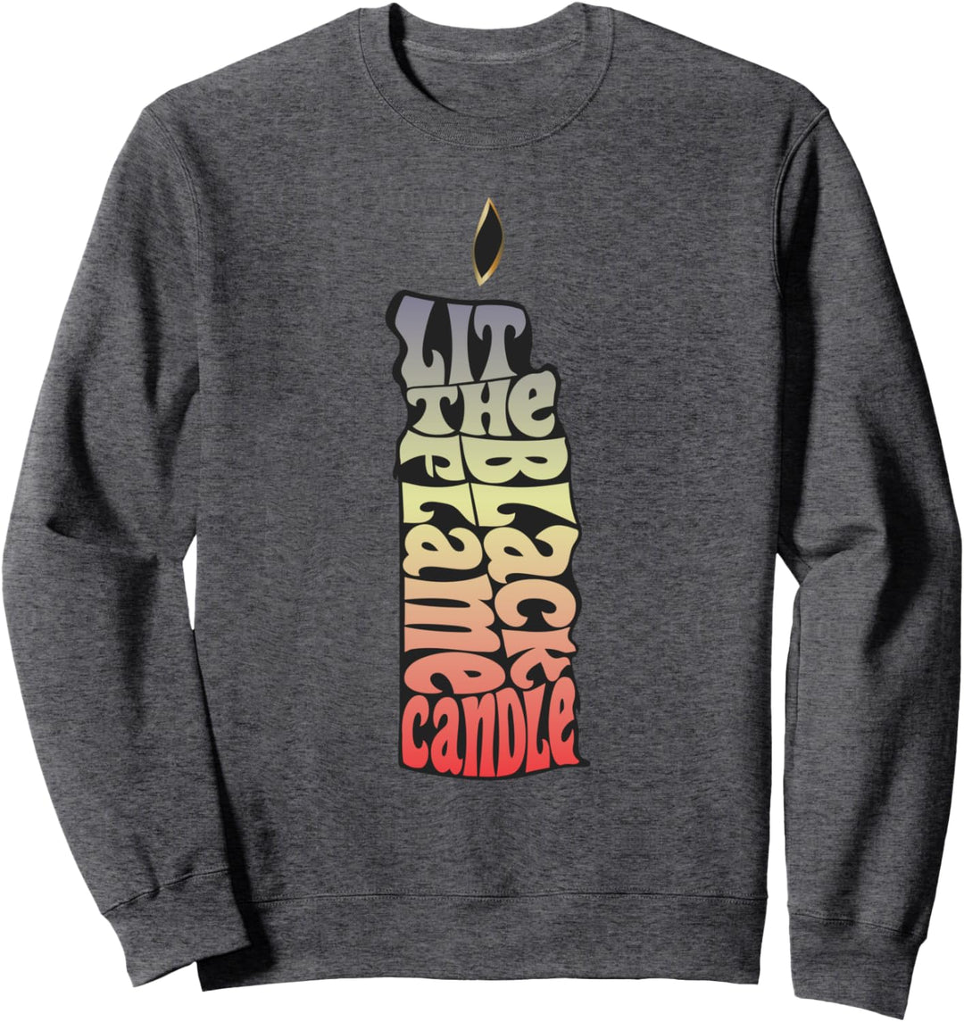 Hocus Pocus Lit The Black Flame Candle Sweatshirt