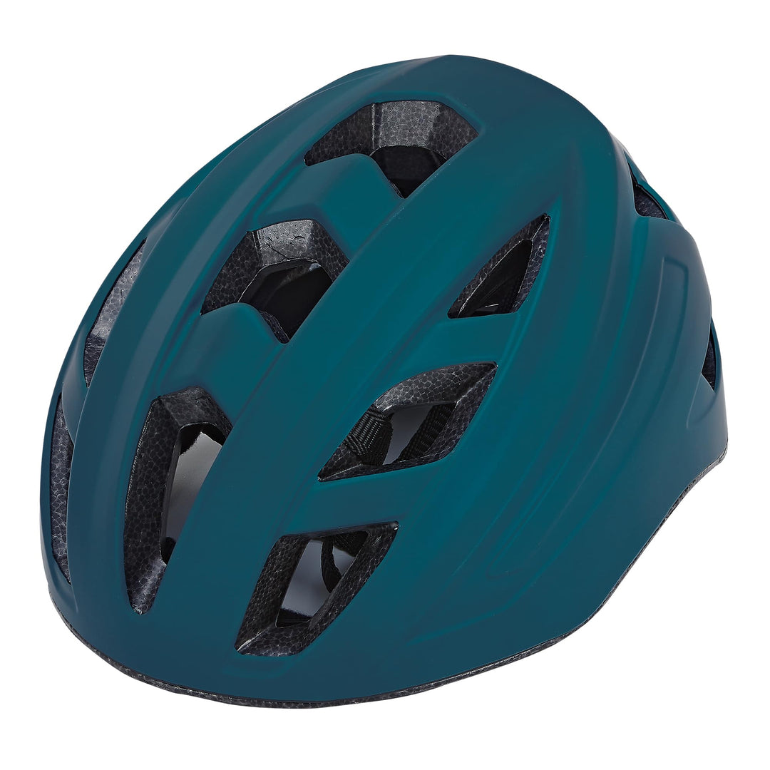 Prophete Fahrradhelm, für Damen und Herren, integriertes LED, EKO Glue On, Grösse: 52-59 cm, Farbe:
