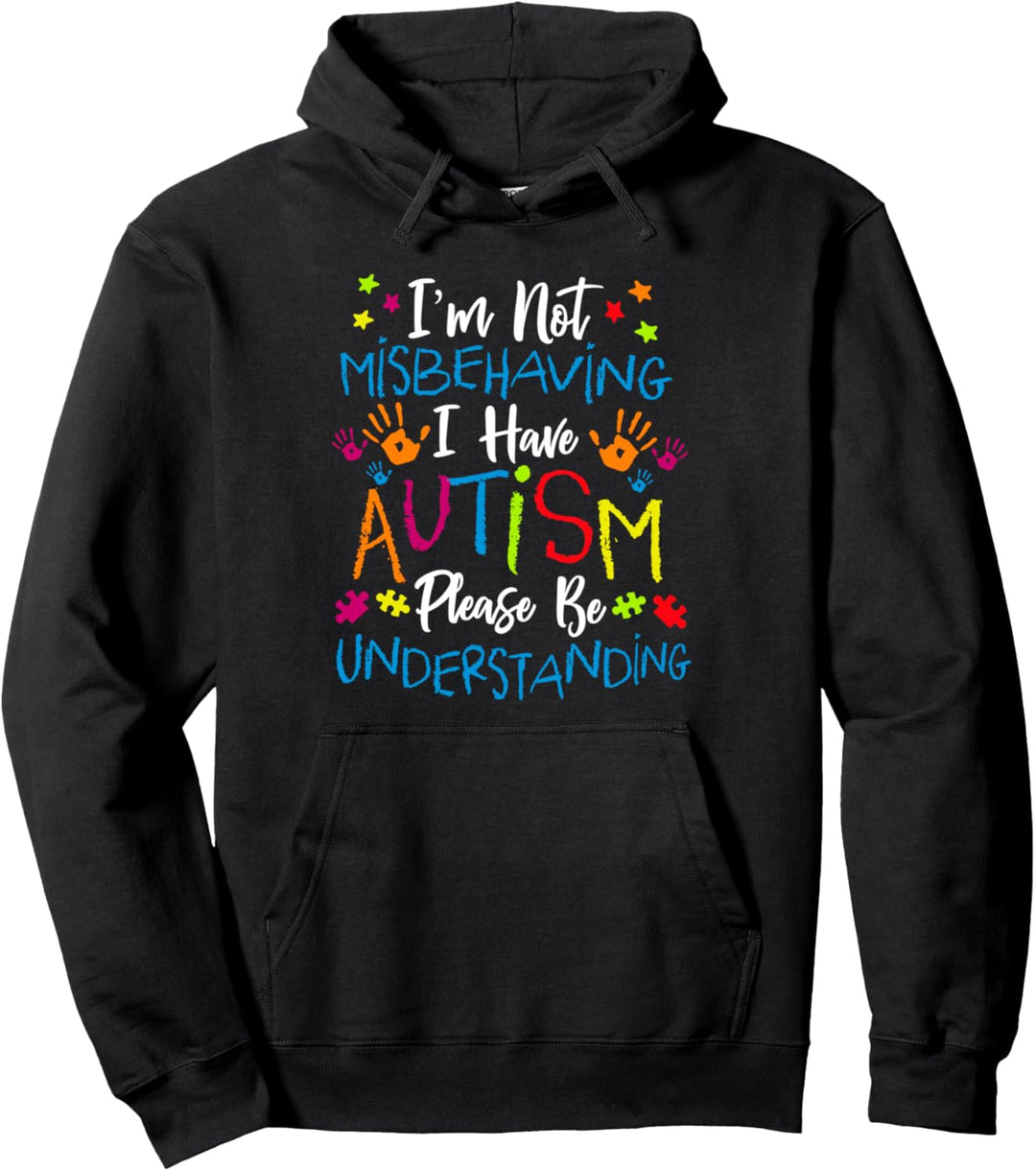 Autismus-Bewusstsein benehme mich nicht schlecht Autismus Pullover Hoodie