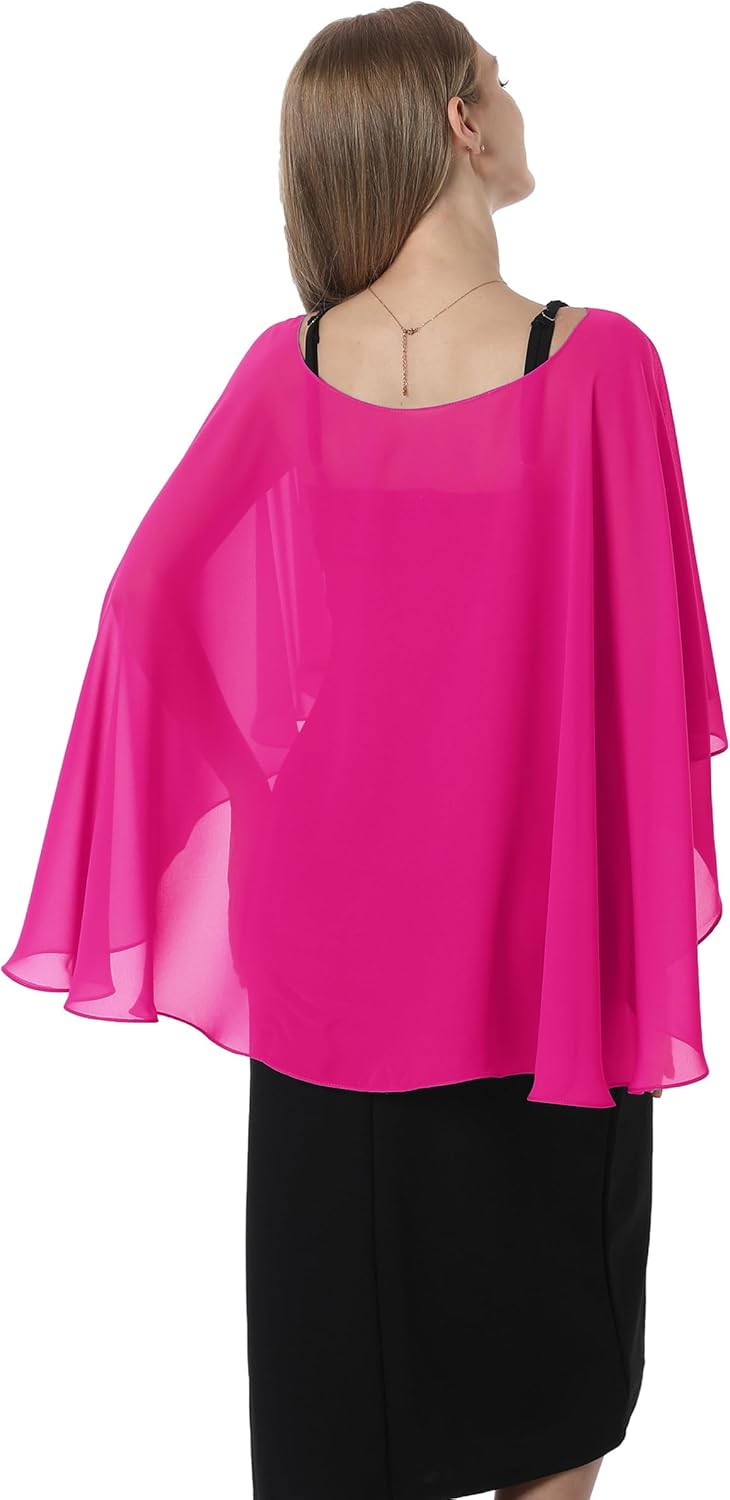 Hotshawl Damen Pashmina-Schal Einheitsgrösse Knallpink (Hot Pink), Einheitsgrösse Knallpink (Hot Pin