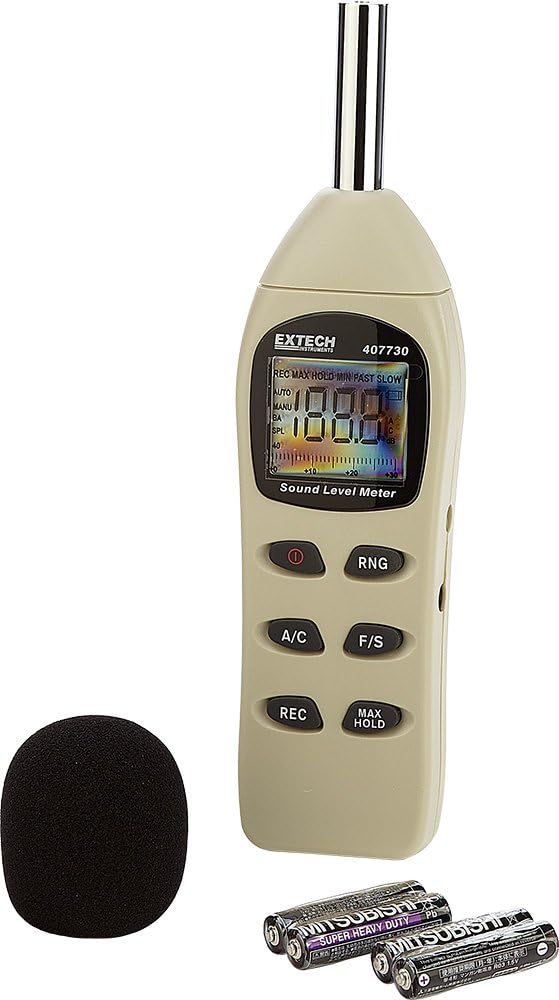 Extech Instruments 407730 Digitales Schallpegelmessgerät, Digital