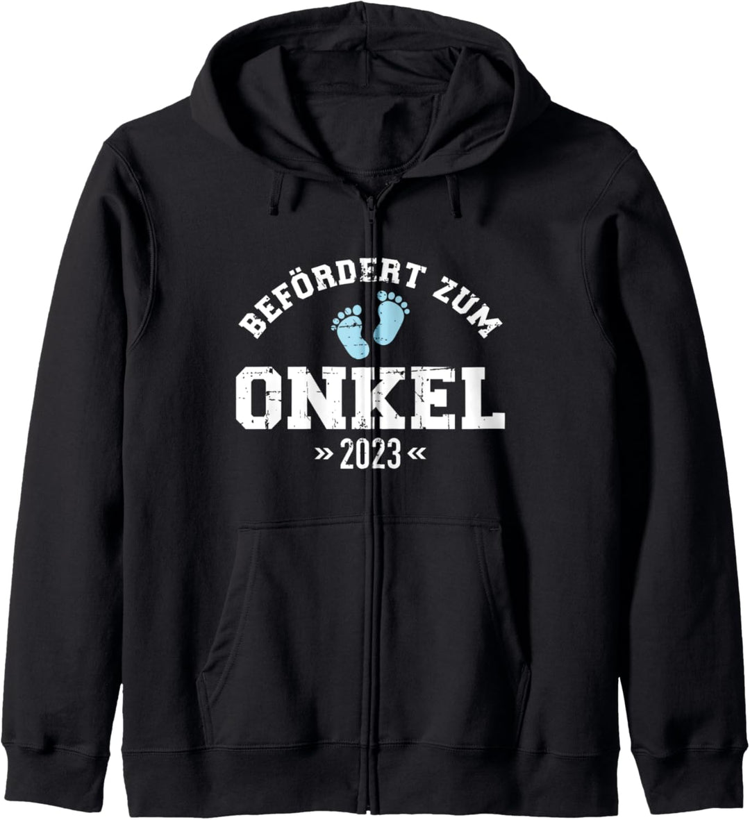 Befördert zum Onkel 2023 Schwangerschaft verkünden Kapuzenjacke