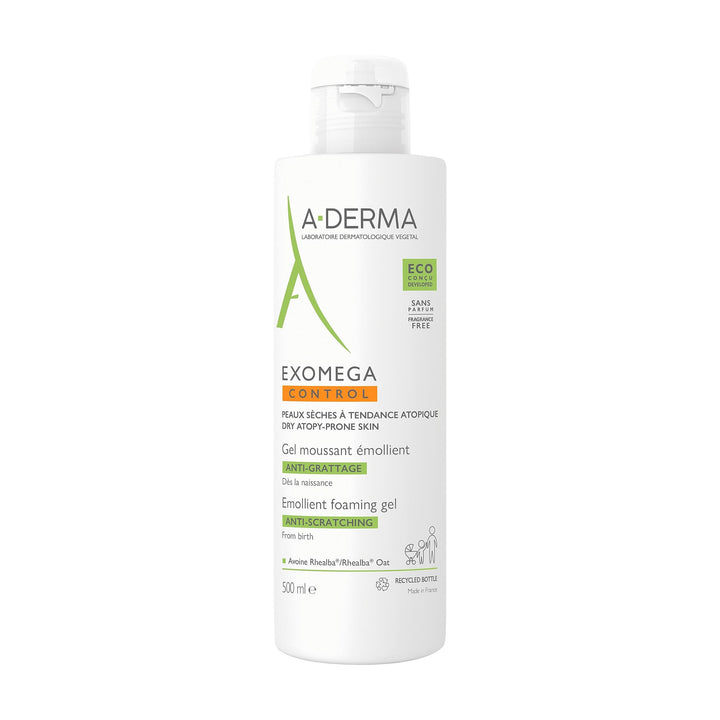 Aderma Exomega Emollient Foaming Gel 500ml