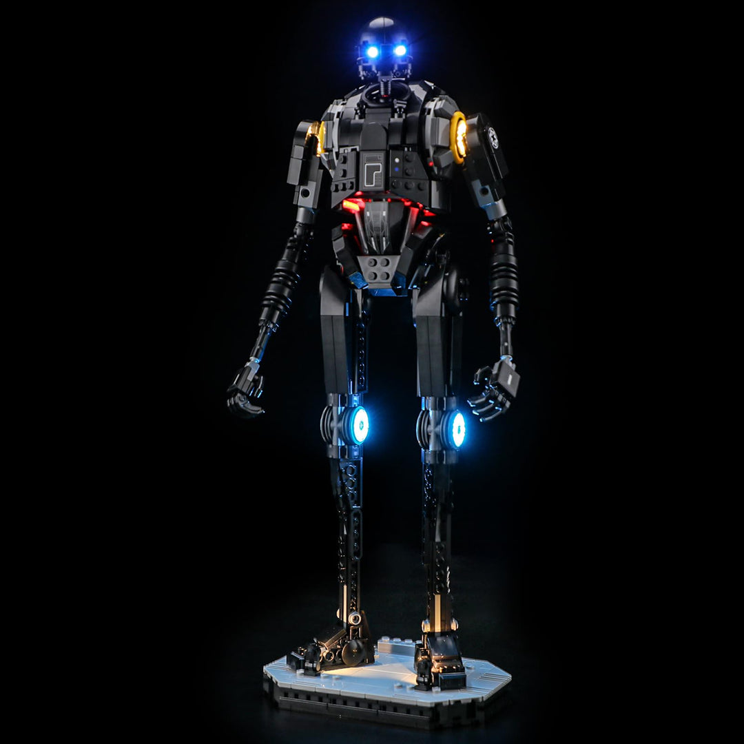 BRIKSMAX Licht für Lego Sicherheitsdroide K-2SO 75434 - Compatible with Star Wars Bausteinen Modell