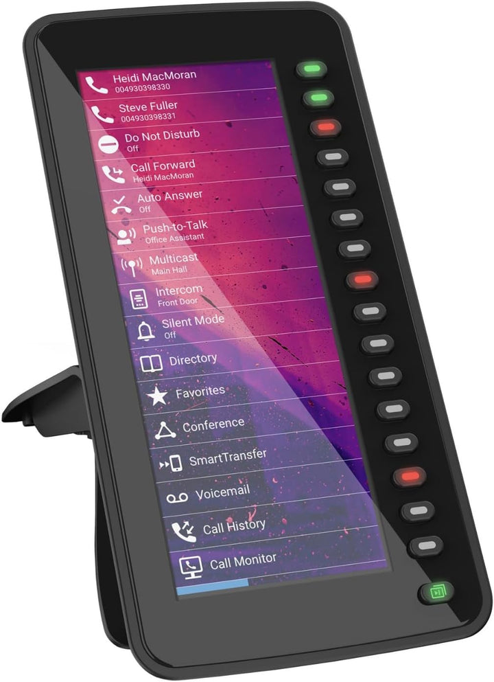 Snom D7C Farb-USB-Erweiterungsmodul für D7xx-Telefone (hochauflösendes Farbdisplay mit Hintergrundbe