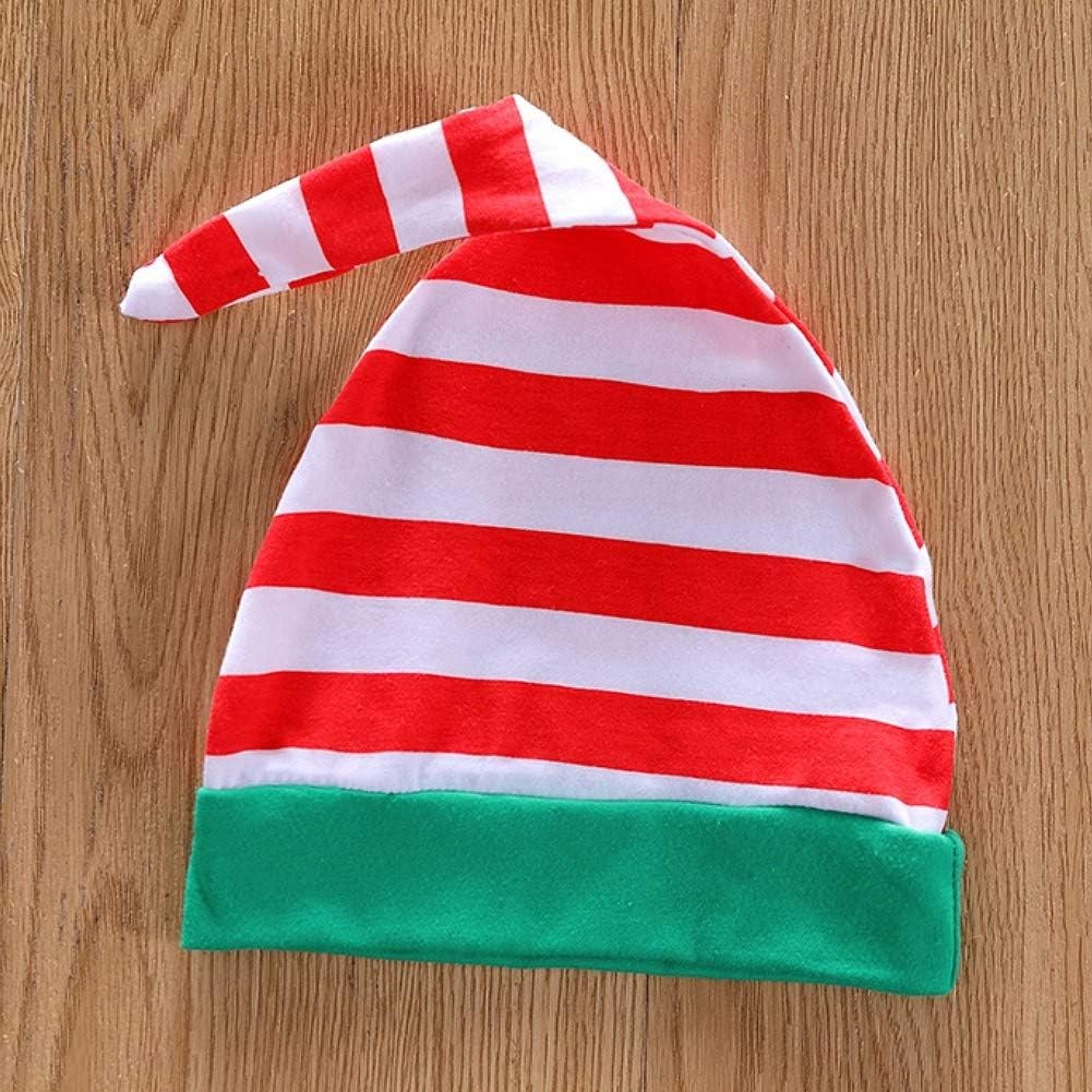 FANCYINN Baby Jungen Mädchen Weihnachtsoutfits Baby Jungen Elfenkostüme Langarm T-Shirt Tops mit ges
