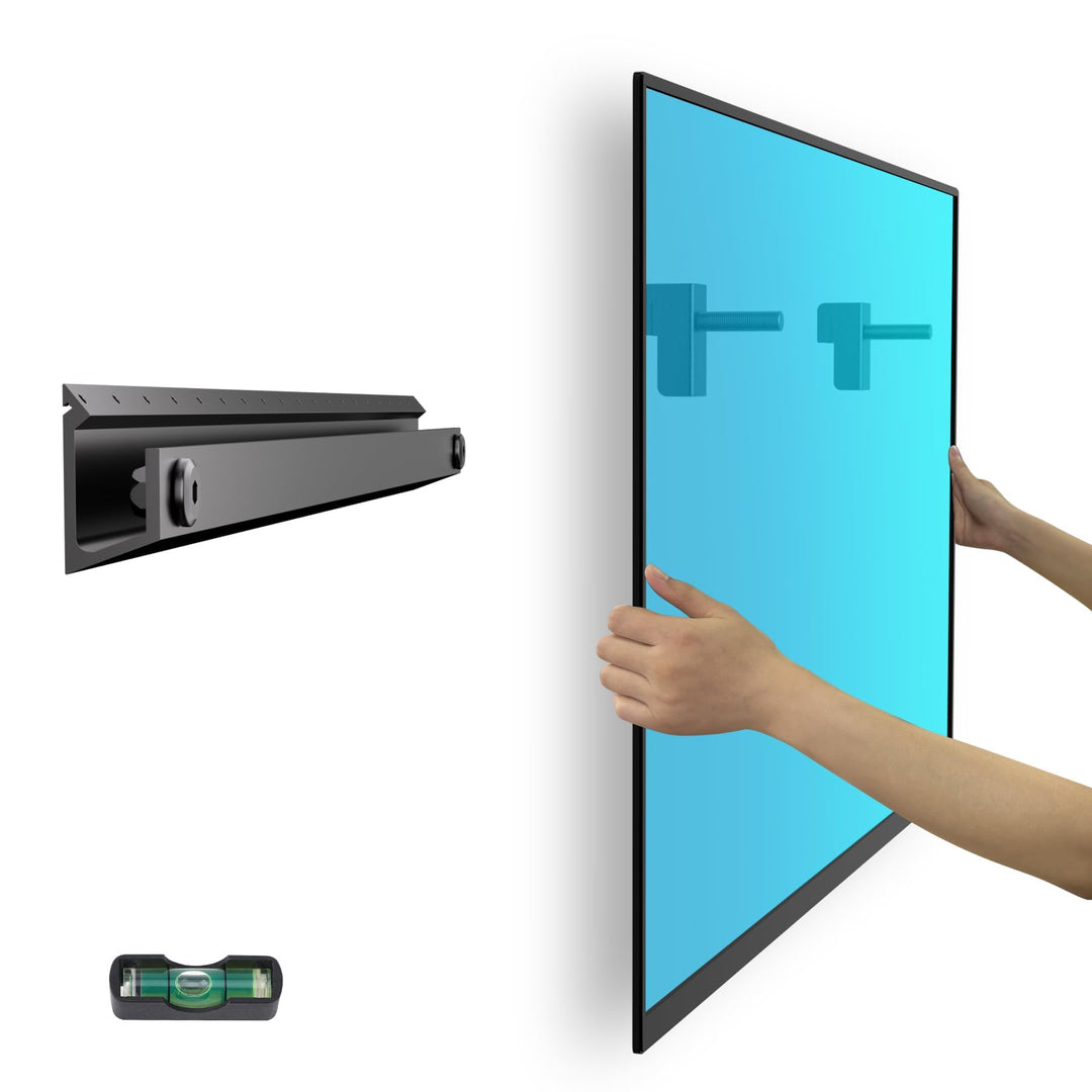Studless TV Wandhalterung für 22-55 Zoll Bildschirme bis zu 45kg, TV wandhalterung für rigipswand, M