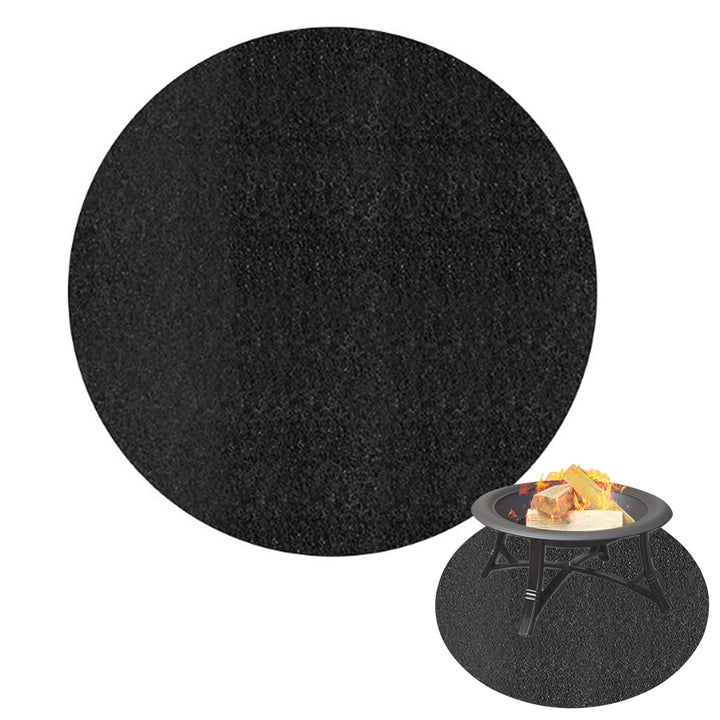 Feuerschale Matte Feuerstelle Matte, 24 Zoll Unter Grill Feuerfeste Unterlage, Hitzebeständige Schut
