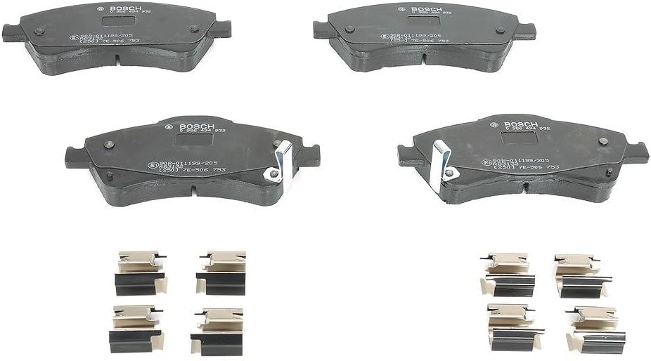 Bosch BP1921 Bremsbeläge - Vorderachse - ECE-R90 Zertifizierung - vier Bremsbeläge pro Set