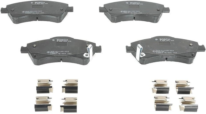 Bosch BP1921 Bremsbeläge - Vorderachse - ECE-R90 Zertifizierung - vier Bremsbeläge pro Set