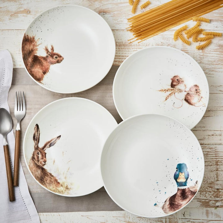 Wrendale Designs Set mit 4 Pastaschalen