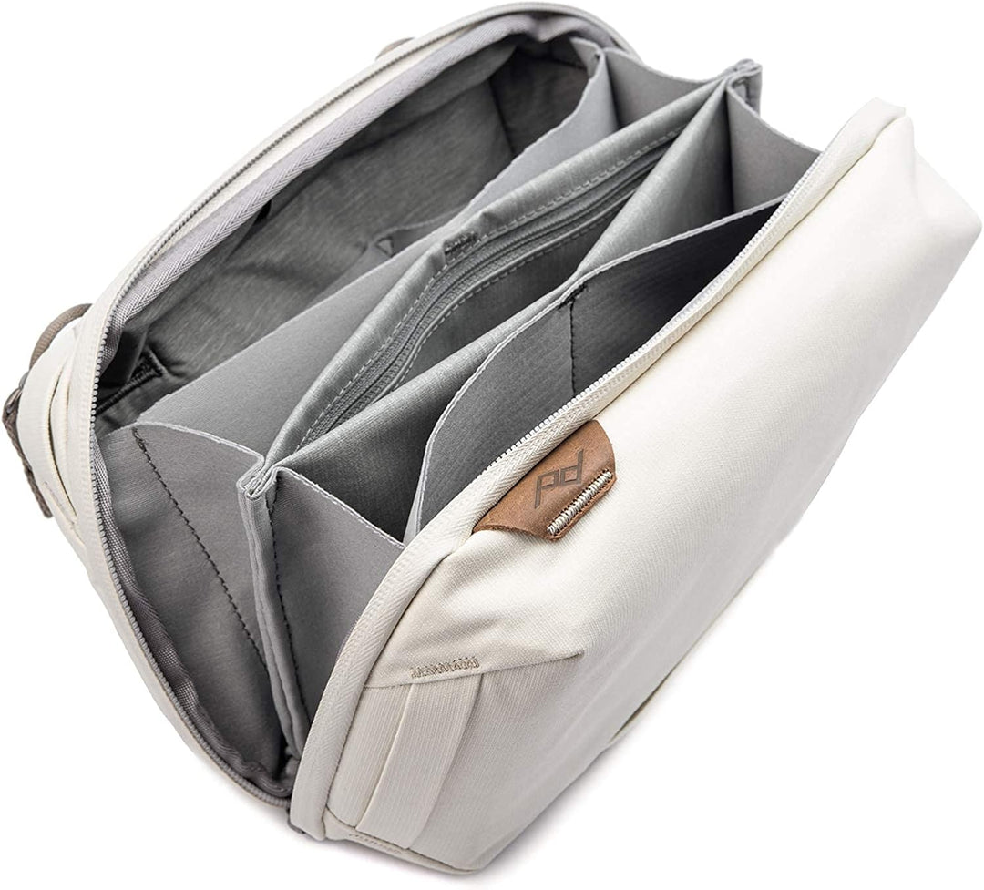 Peak Design Tech Pouch Bone Organizer-Tasche für Smartphones, Kabel etc. (Beige)
