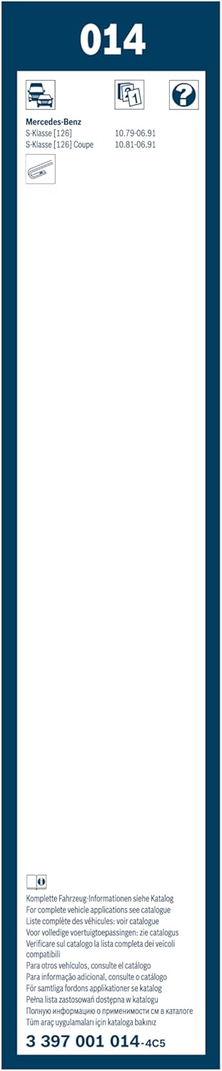 BOSCH 3397001014 Wischblatt