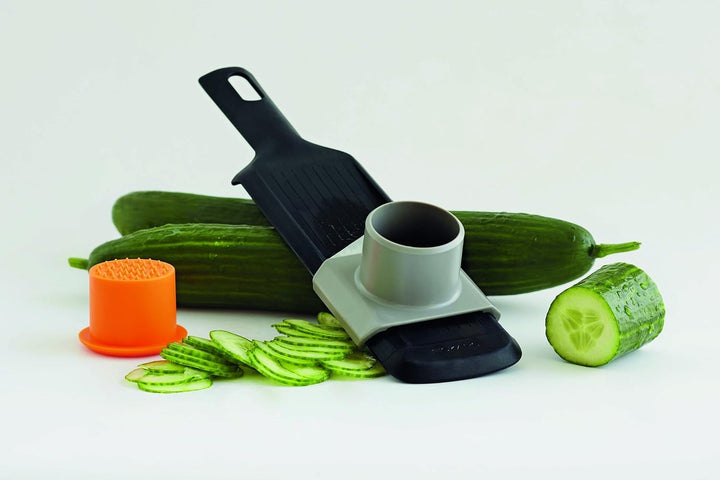 Fiskars Gemüsehobel, Masse: 32 x 8 cm, Metall/Kunststoff, Functional Form, 1014416, Schwarz, Gemüseh