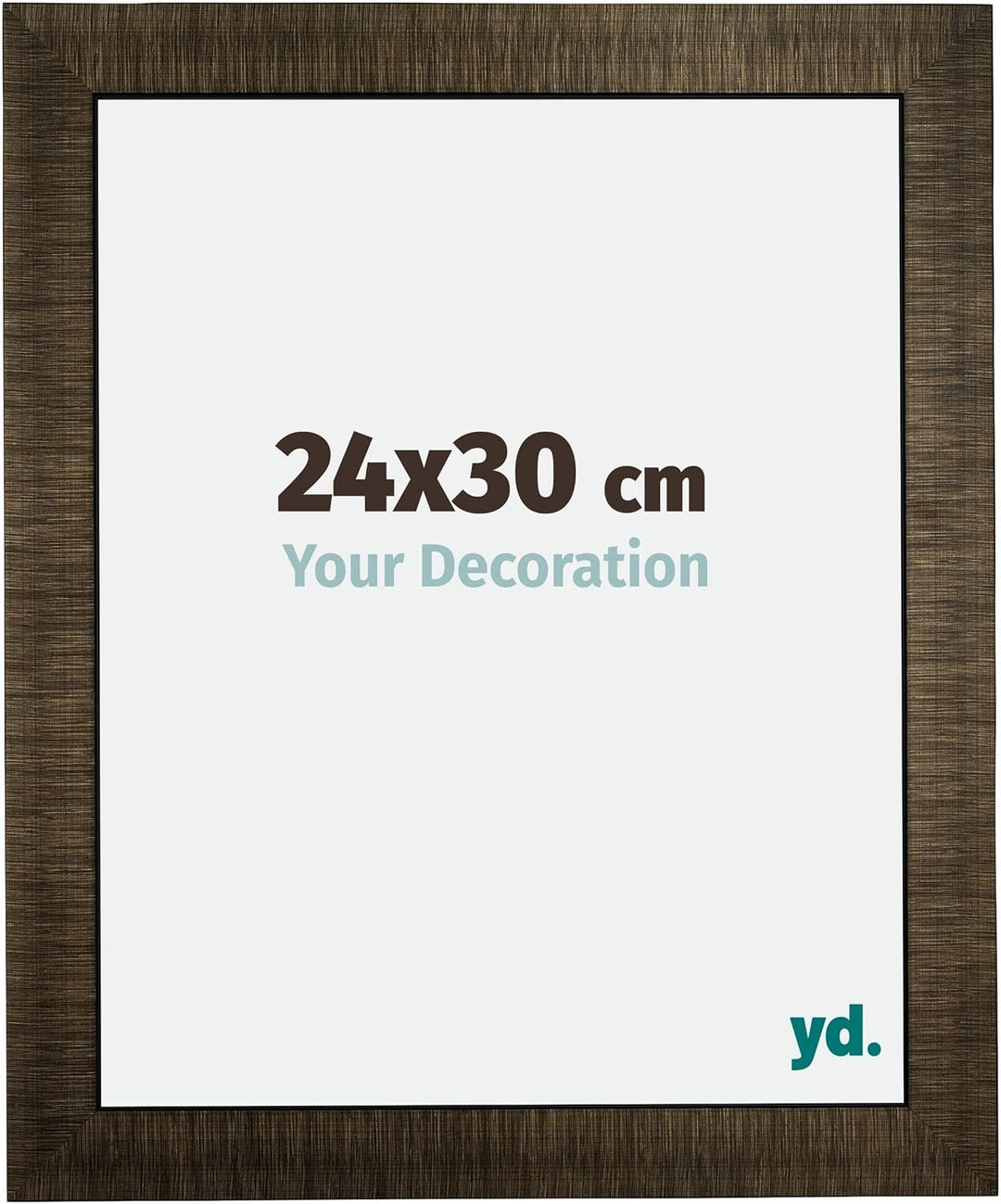 yd. Your Decoration - Bilderrahmen 24x30 cm - Bilderrahmen aus Holz mit Acrylglas - Antireflex - Aus