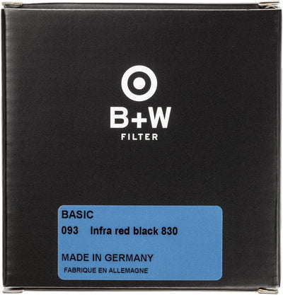 B+W Infrarotfilter schwarzrot 093 Basic 67mm