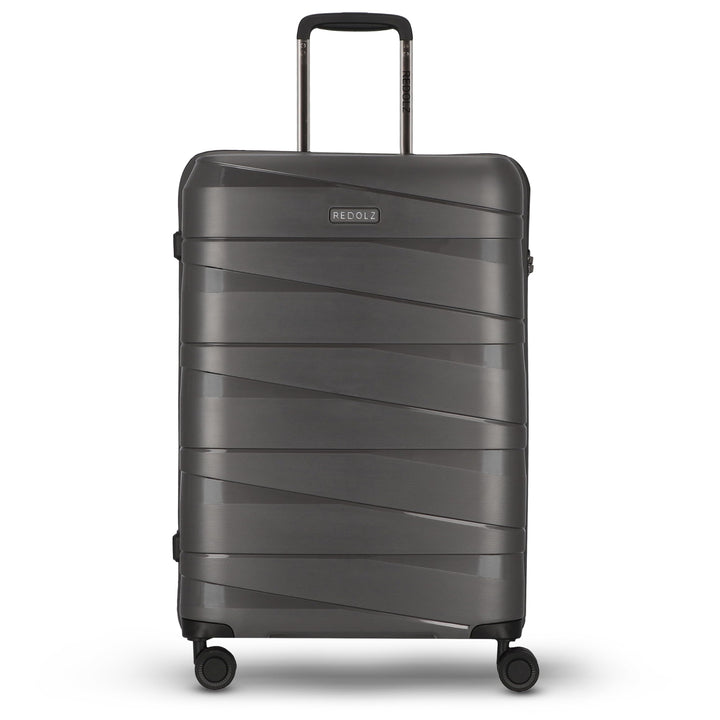 REDOLZ Hartschalen Check-in Koffer | Mittelgrosser Trolley 45 x 27 x 67 cm aus hochwertigem, leichte