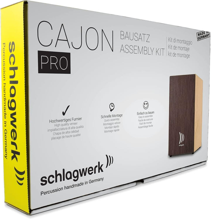 Schlagwerk My Cajon CBA 3SW Wenge Bausatz Pro | Cajon-Bausatz | NEU CBA3S, CBA3S
