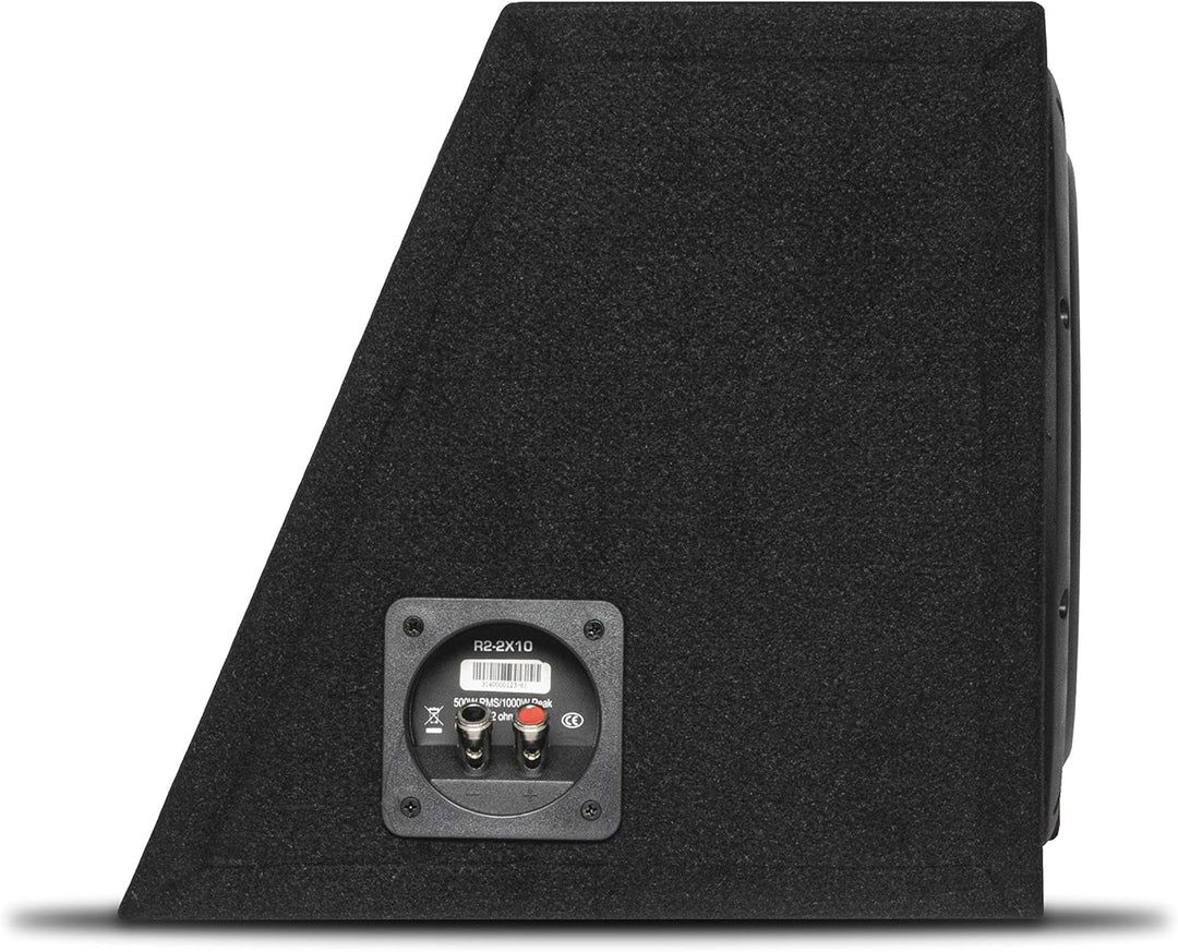 Rockford Fosgate Prime R2-2X10-25 cm Passiv Subwoofer mit 1000 Watt (RMS: 500 Watt)