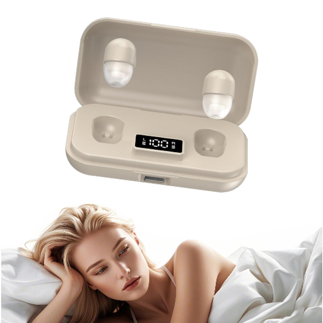 Xmenha Mini in Ear Schlaf Kopfhörer Bluetooth Klein Kabellos Unsichtbare Kopfhörer zum Schlafen für