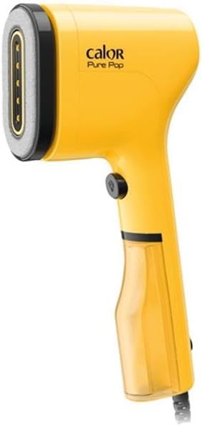 Calor Pure Pop Reise-Dampfglätter, 1300 W, 20 g/min, bereit in 15 Sekunden, einfache und bequeme Bed