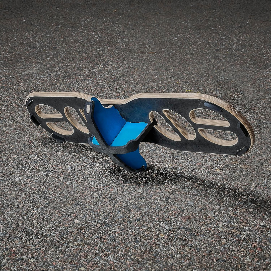 MTB Hopper CORE Balance Board aus Holz für Liegestütz und Oberkörpertraining – Balance Trainer mit G