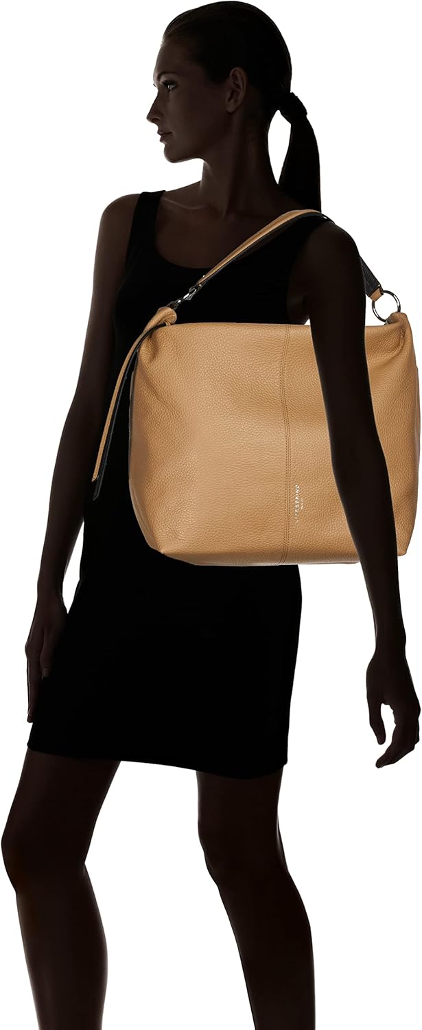 Liebeskind Berlin Damen Hobo L Natural, Natural
