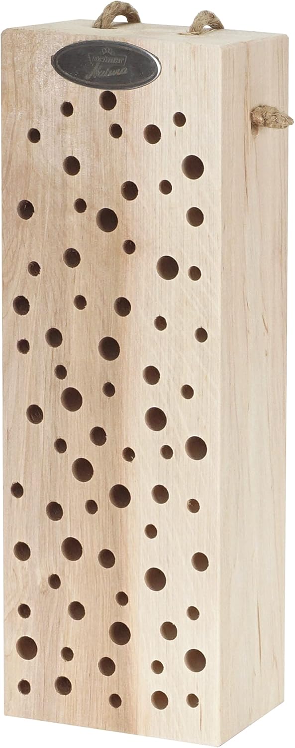 Dehner Natura Premium Insektenhotel Romina, Insektenhaus / Nistkasten für Bienen/Schmetterlinge/Käfe