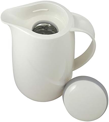 Helios Wave Kunststoff-Isolierkanne, weiss, 0,6 Liter Weiss 0,6 Liter, Weiss 0,6 Liter