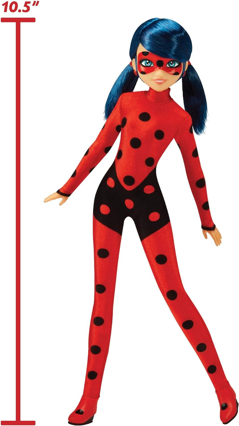 BANDAI - Miraculous Ladybug - Puppe - Marinette - Ladybug Lucky Charm - 26 cm grosse Ankleidepuppe -