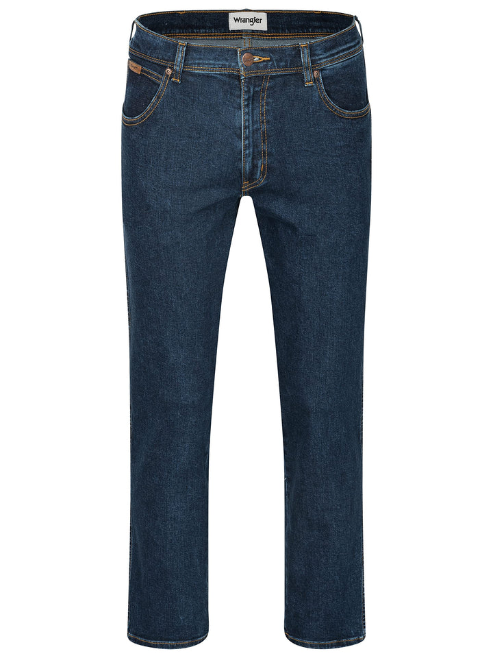 Wrangler Herren Jeans Regular Fit Texas Stretch Hose Authentic Straight Jeanshose Denim Baumwolle Sc