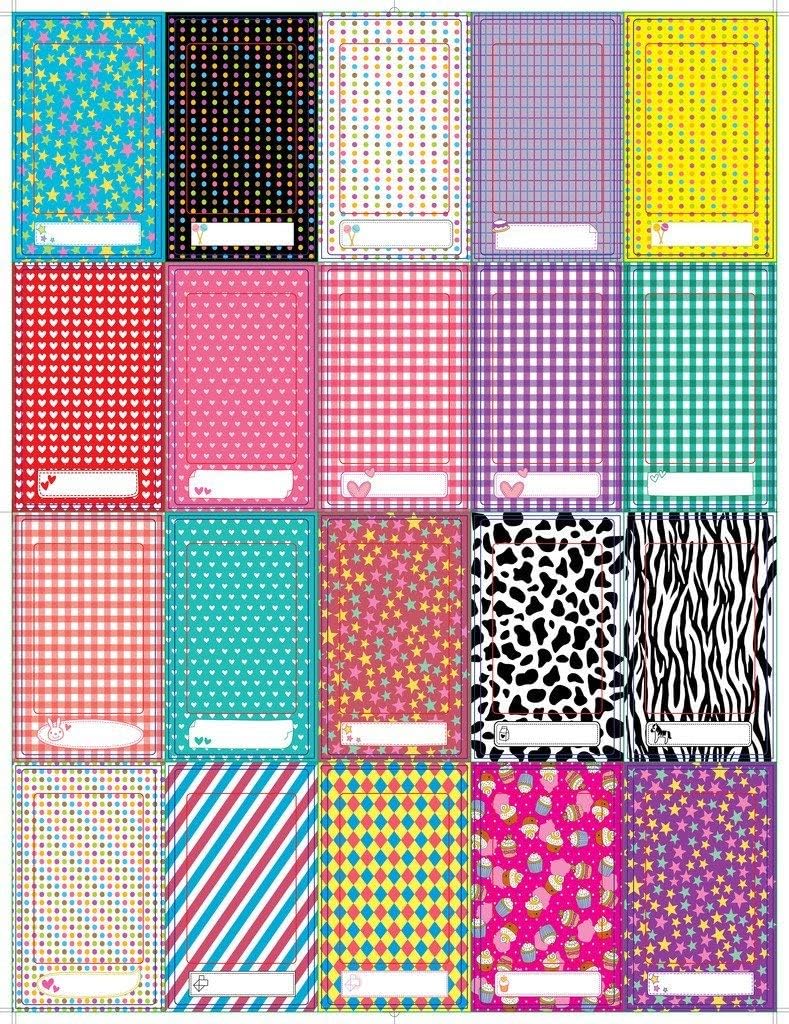 Zink Bunte, lustige & dekorative Fotorahmen Aufkleber für 2x3 Fotopapier Projekte - Packung mit 100