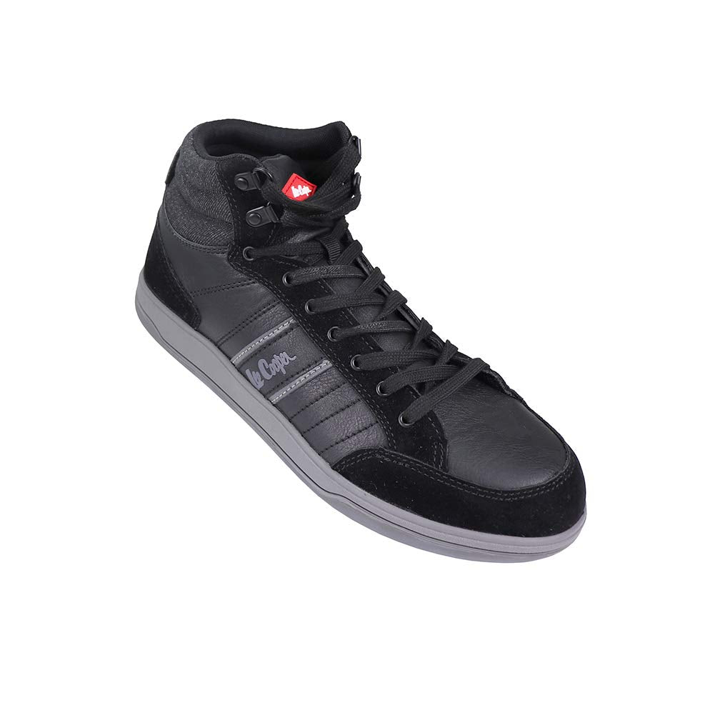 Lee Cooper Herren Arbeitskleidung Mid Cut Stahlkappe Sicherheit Midsole Arbeitssicherheitsschuhe S1P
