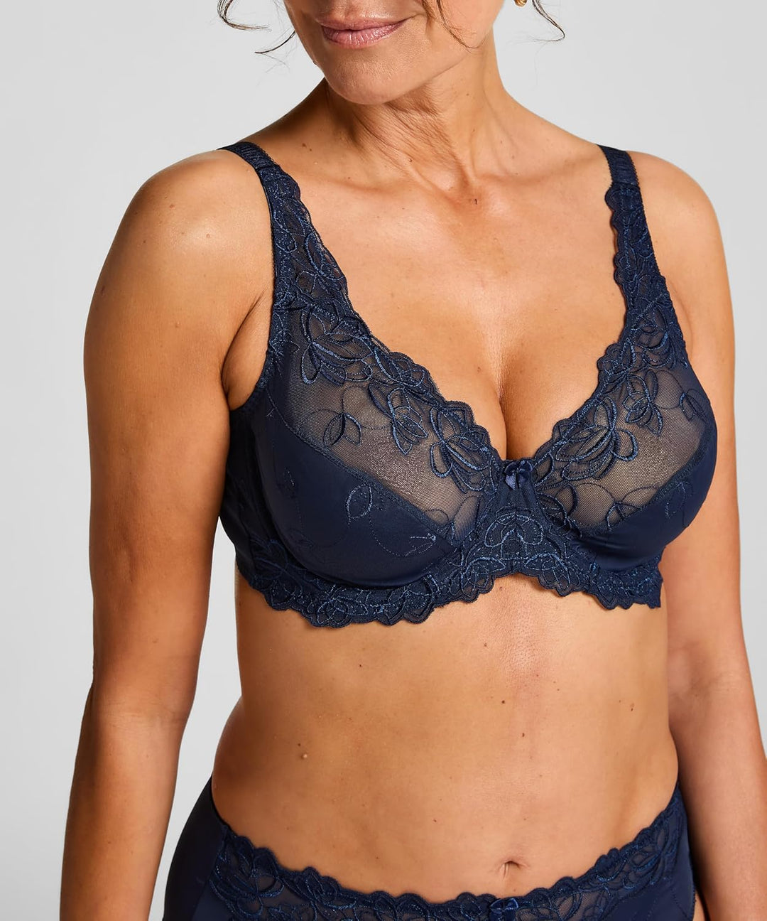 Hunkemöller Unwattierter Bügel-BH Diva 70B Peacoat, 70B Peacoat