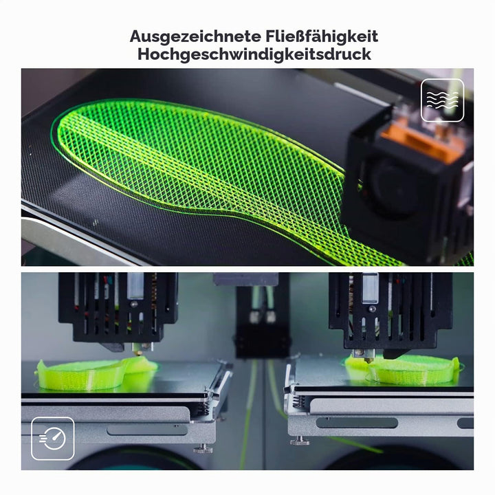 eSUN Flexibles TPU Regenbogen Filament 1.75mm, 3D Drucker Filament TPU-95A, Massgenauigkeit +/- 0.05