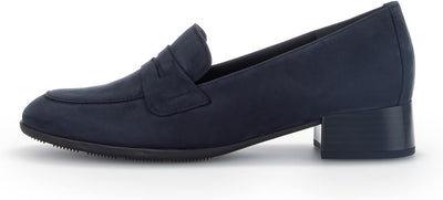 Gabor Damen Slipper, Frauen Slip On 38 EU Blau Blue, 38 EU Blau Blue