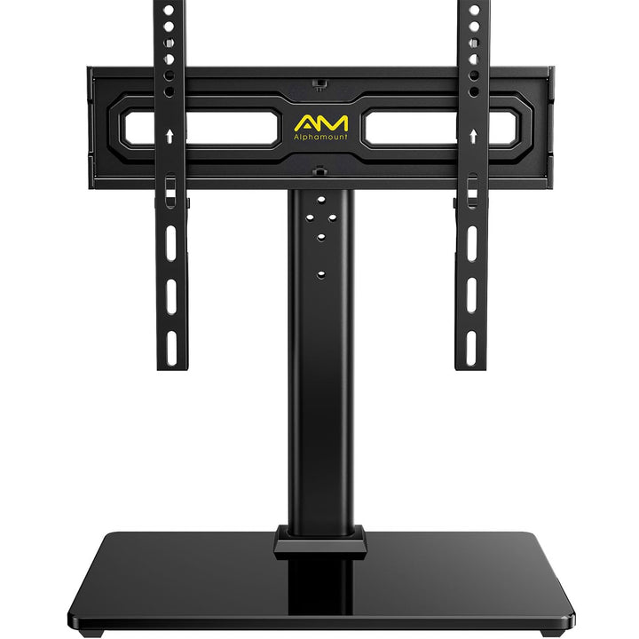 TV Ständer Schwenkbarer, Universal TV Standfuss für 32-60 Zoll LED LCD Flach & Curved Fernseher bis