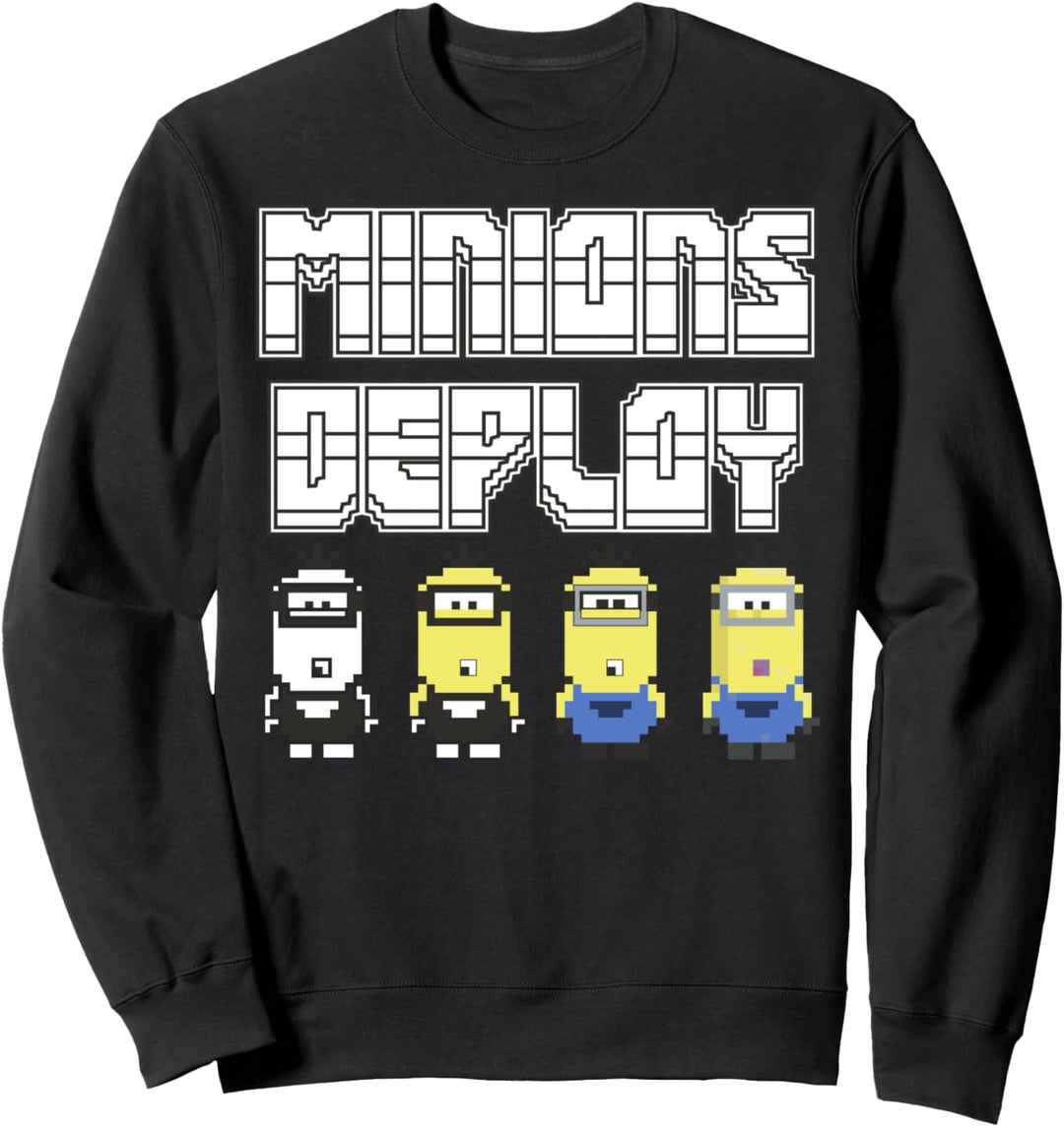 Despicable Me Minions Deploy 8-Bit Sweatshirt