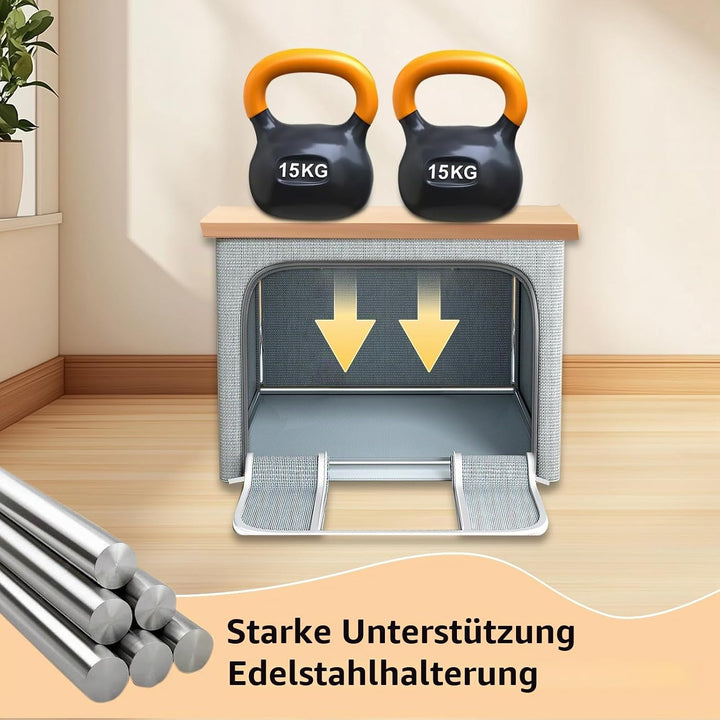 3 Stück Faltbare Aufbewahrungsbox, 24L Schrank Organizer für Kleideraufbewahrung &amp; Organisation, Mit
